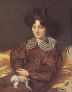Jean Auguste Dominique Ingres Madame Marrcotte de Sainte-Marie (mk05) Spain oil painting art